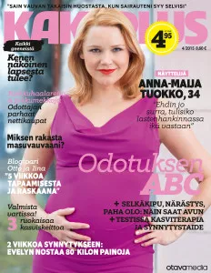 Näyttelijä Anna-Maija Tuokko: Unelmarooli jäi raskauden vuoksi 