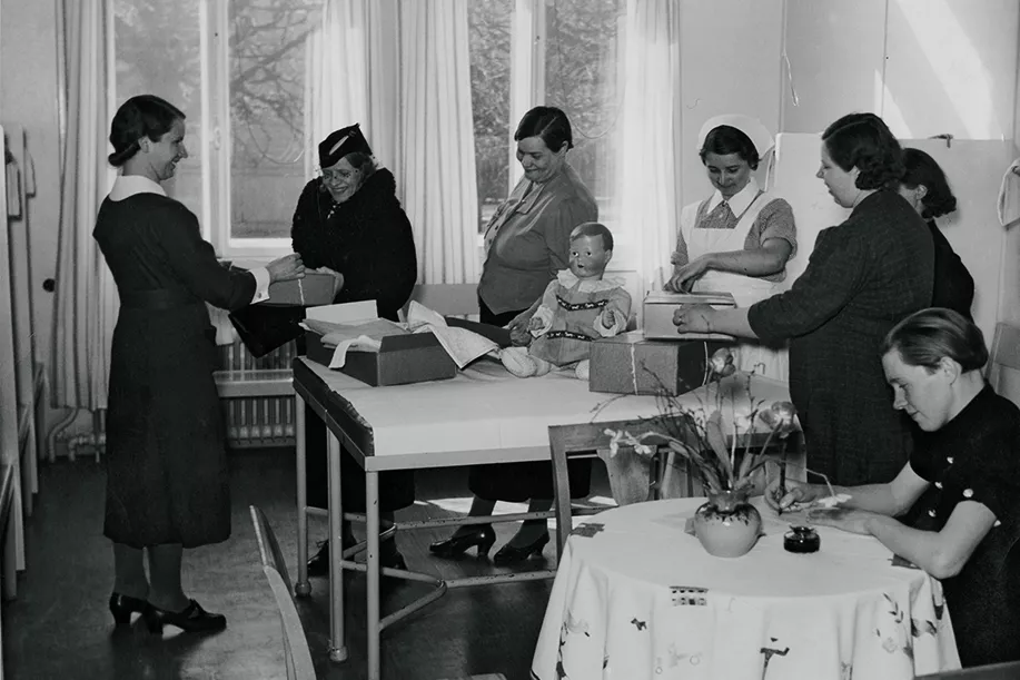 Äitiysneuvonta 1938