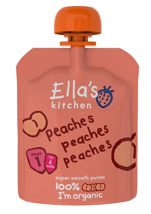 Ella's Kitchen peaches peaches peaches