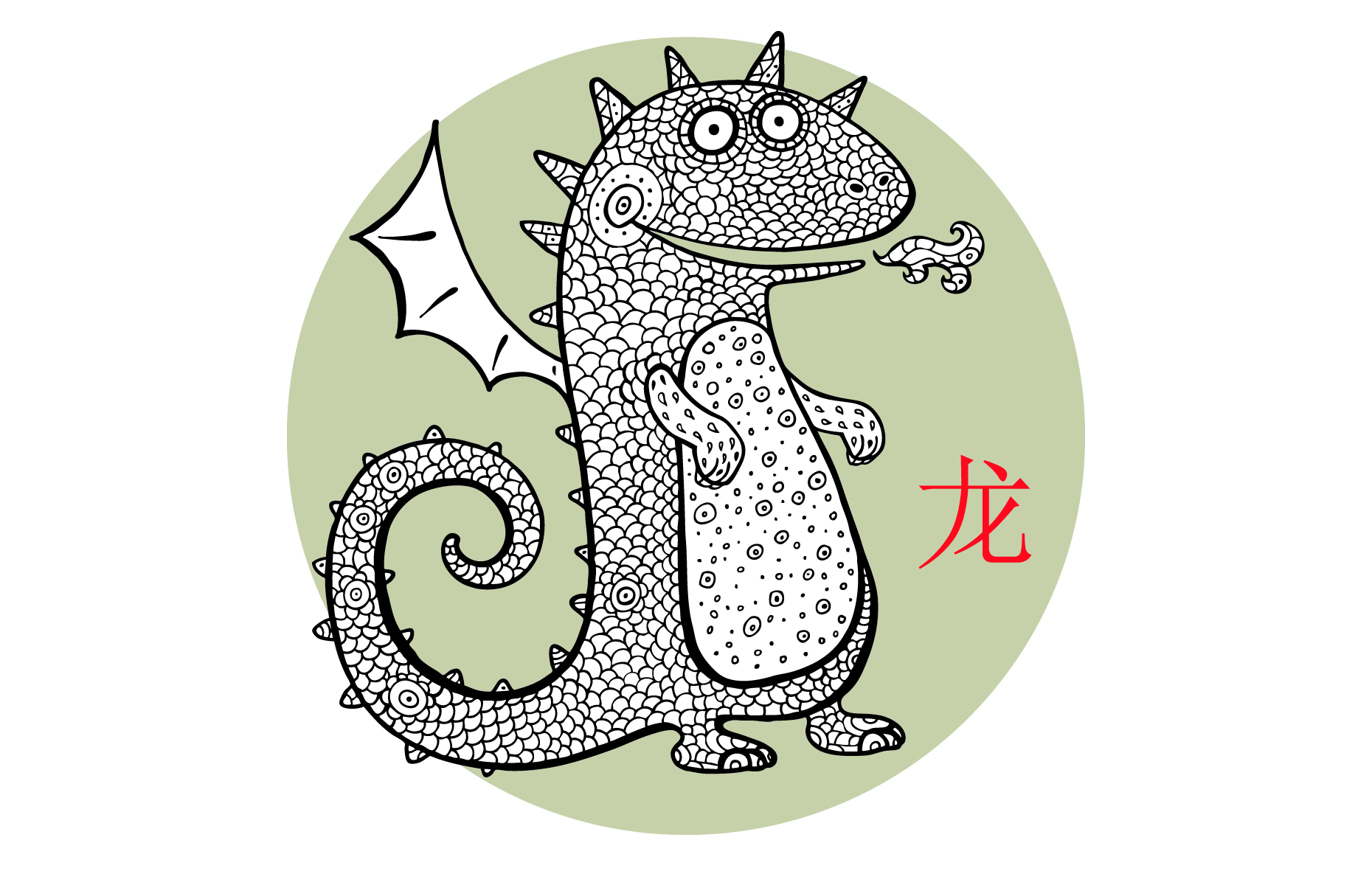 Kiinalainen horoskooppi, lohikäärme
