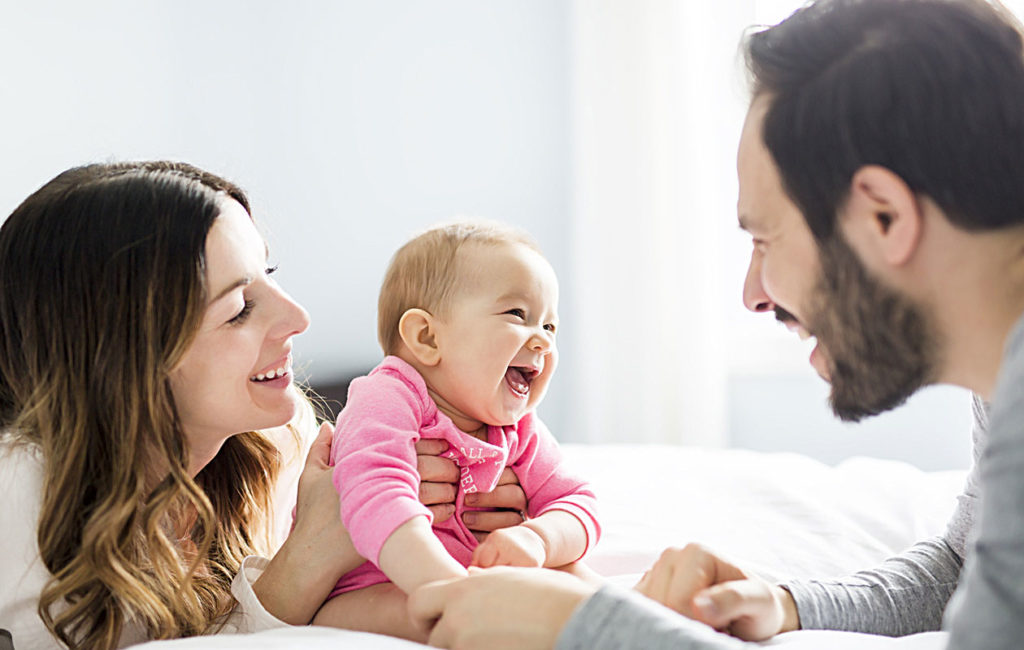 Vauvan nauru ilahduttaa myös vanhempia.