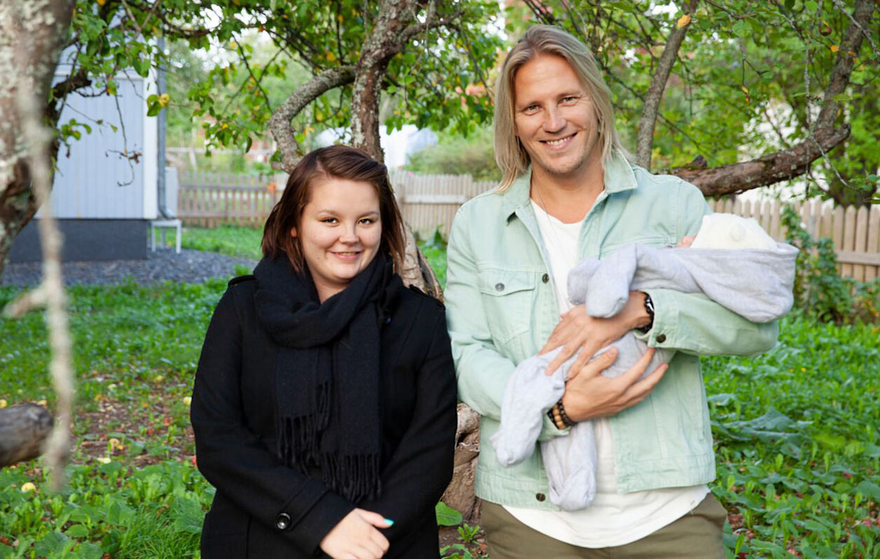 Teiniäiti Ronja on 4 lapsen uusperheäiti – kuopuksella harvinainen sydänvika