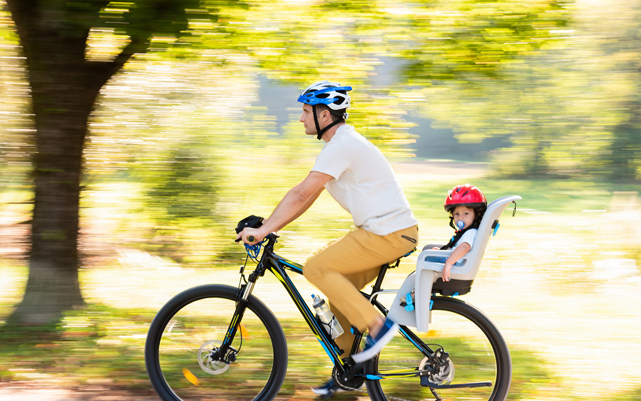 Lasten pyöränistuin kannattaa valita huolella