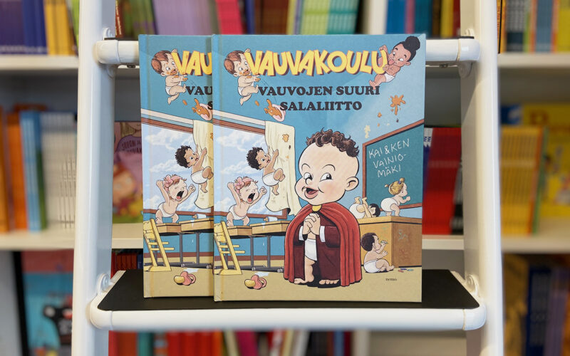 Kuukauden kirja-arvonta: Voita hulvaton Vauvakoulu-kirja